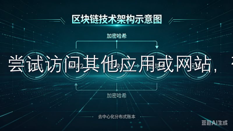 尝试访问其他应用或网站，确认网络是否正常工作。