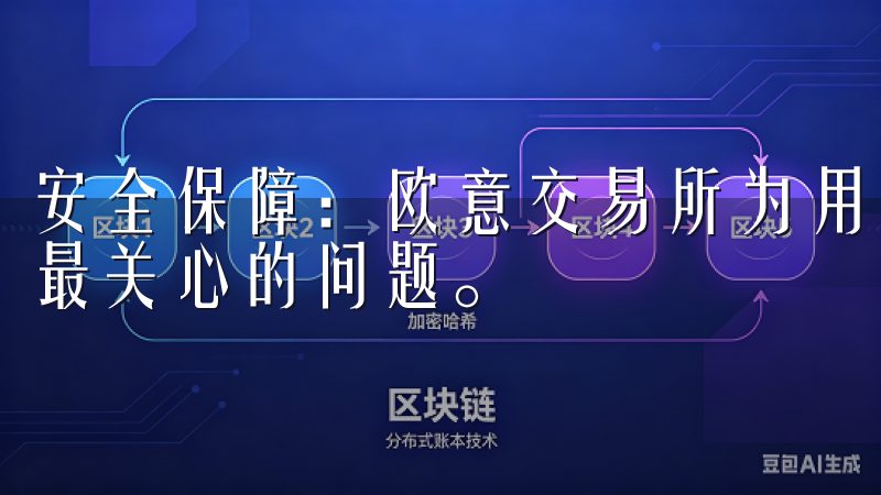 安全保障：欧意交易所为用户保驾护航 安全性是每一个投资者最关心的问题。